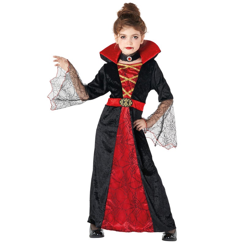 Morph Vampire Costume For Girls Vampire Girl Costume Girls Vampire Costume Kids Vampire Costume Vampire Halloween Costumes Small - Image 1